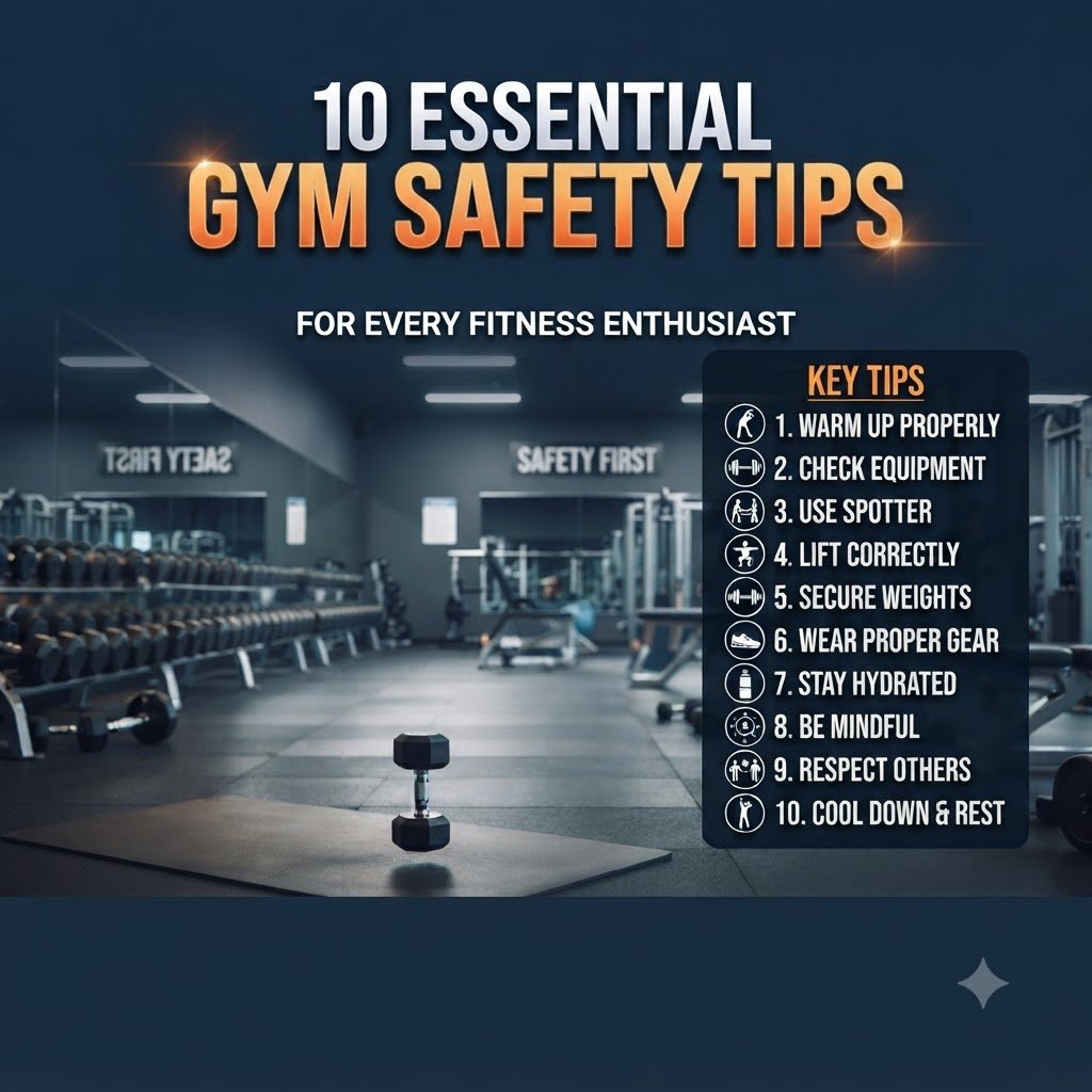 10 Essential Gym Safety Tips for Every Fitness Enthusiast