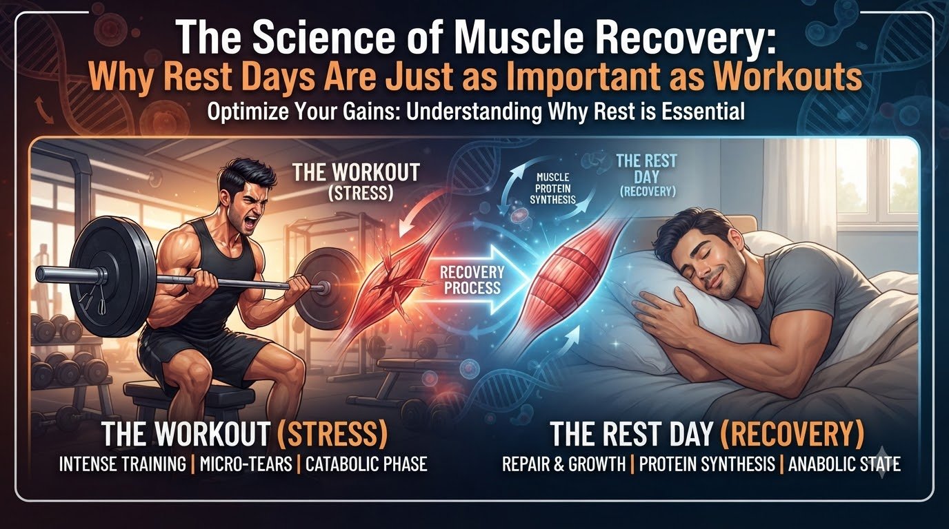 The Science of Muscle Recovery: Why Rest Days Are Just as Important as Workouts