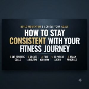 How to Stay Consistent with Your Fitness Journey