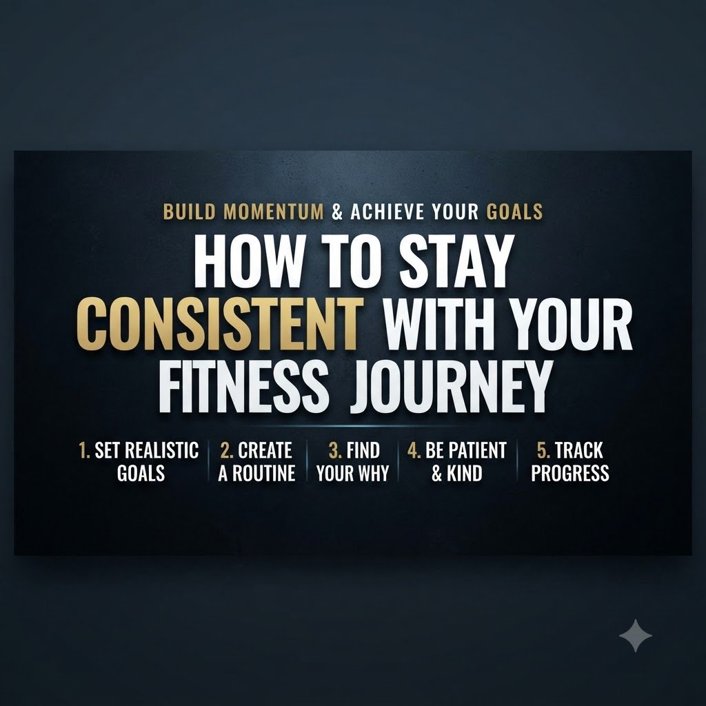 How to Stay Consistent with Your Fitness Journey